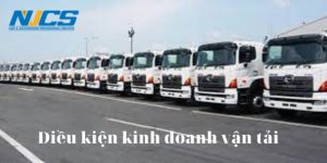 Kinh doanh vận tải bằng xe ô tô